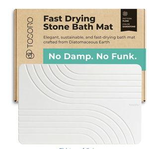Stone Bath Mat (23.5 x 15) - Sandstone