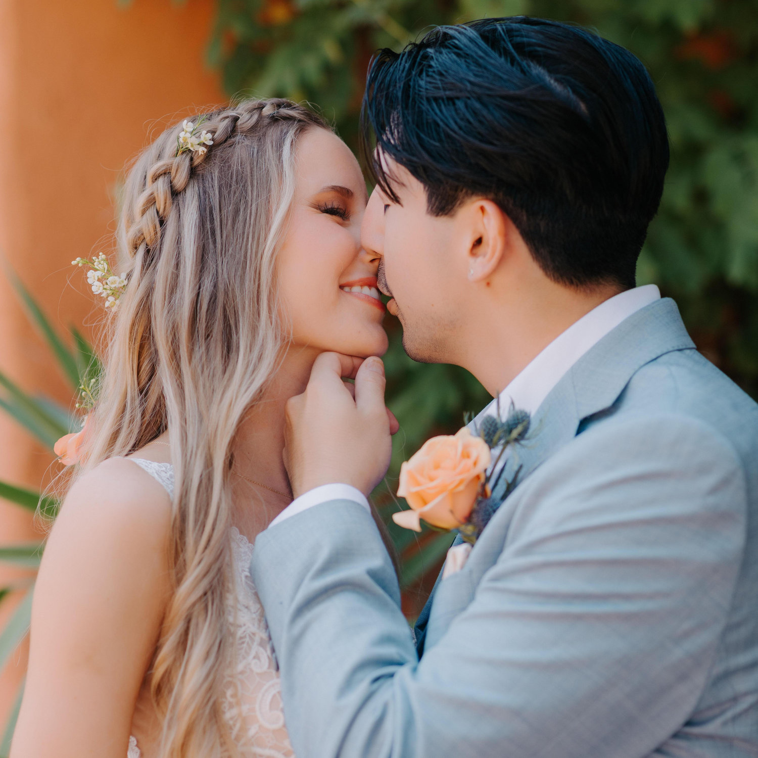 Our wedding day, August 2025
