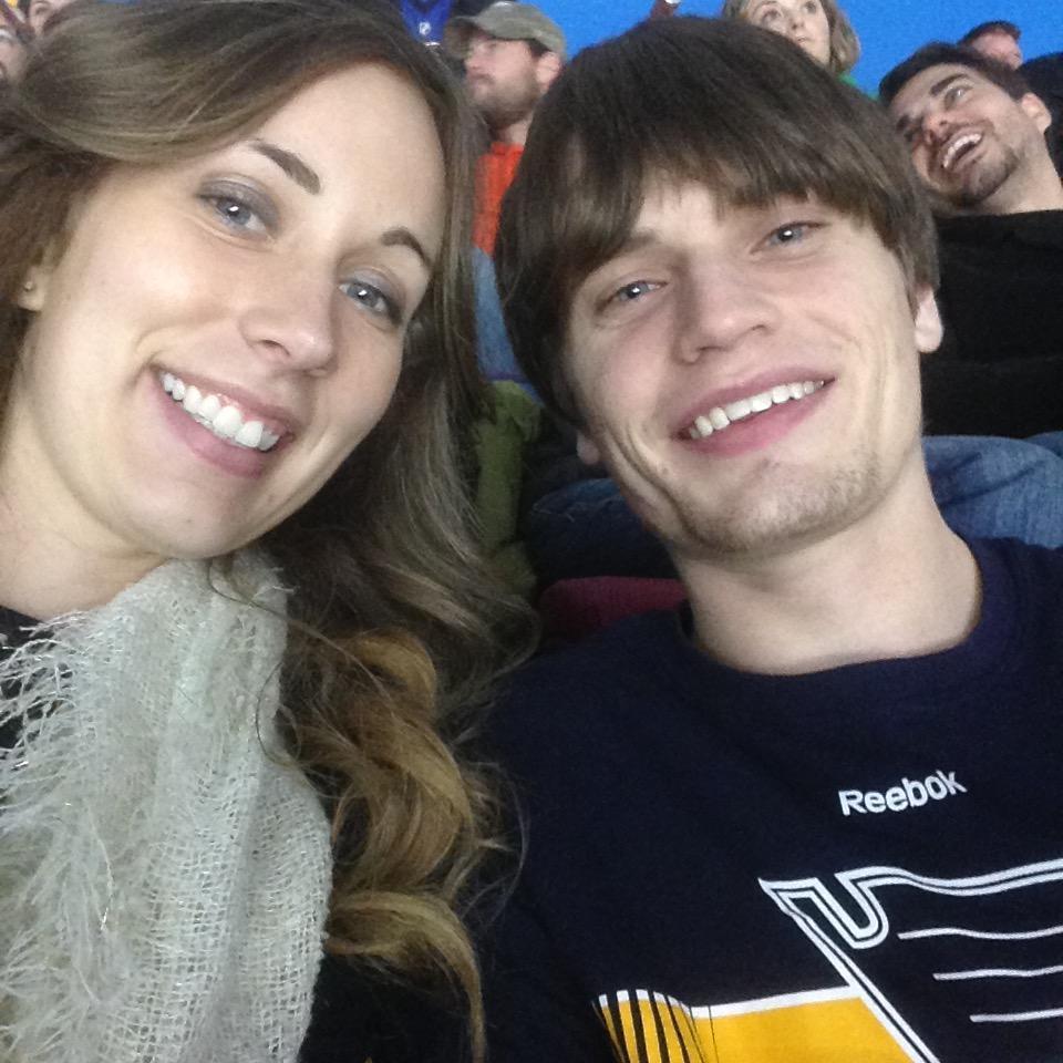 Our first Blues game together