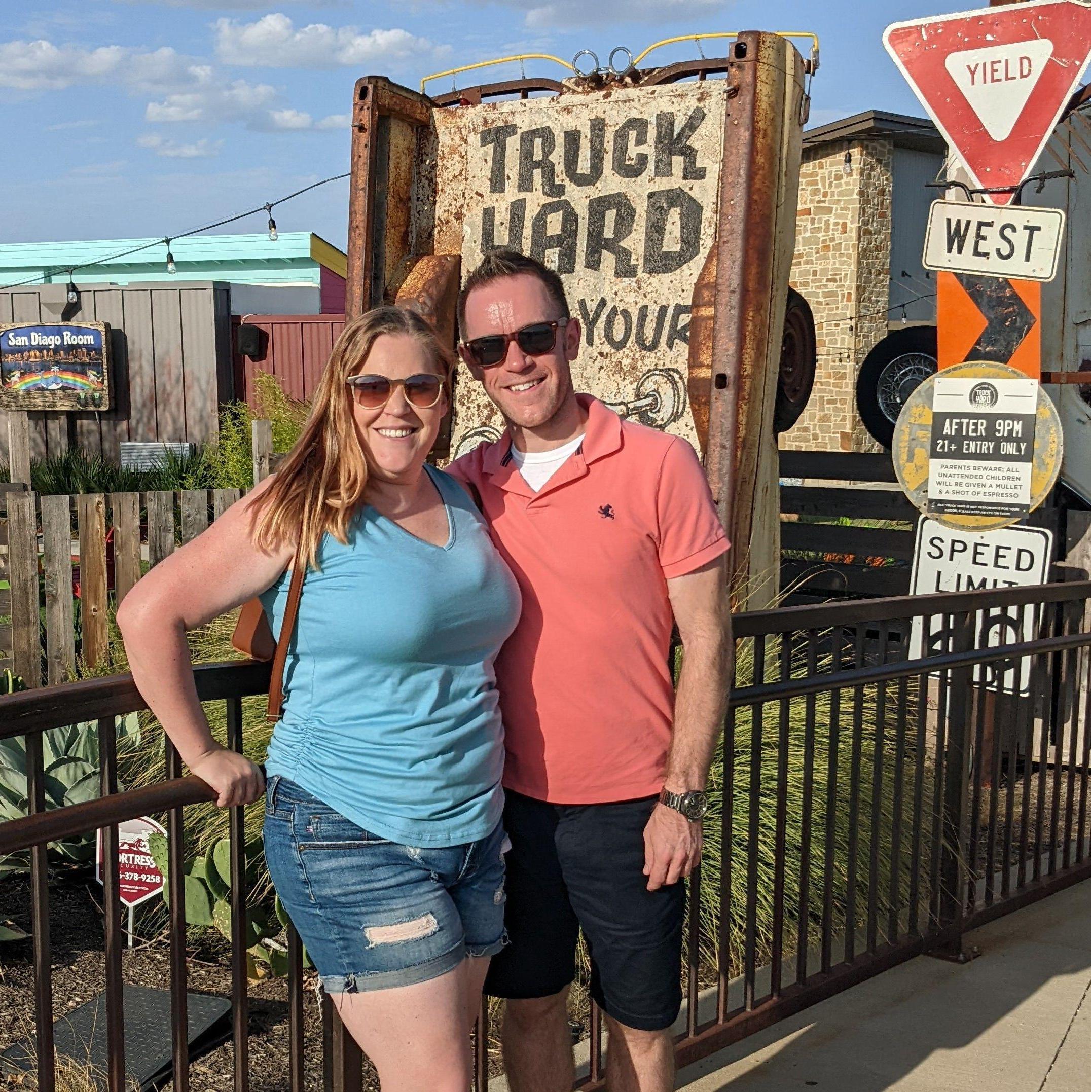 Visiting Trey and Thalia in Dallas