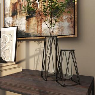 2-Piece Modern Vase Set