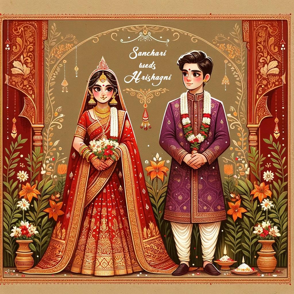 The Wedding Website of Hrishagni De and Sanchari Gautam