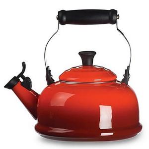 Le Creuset® 1.8-Quart Whistling Tea Kettle in Red