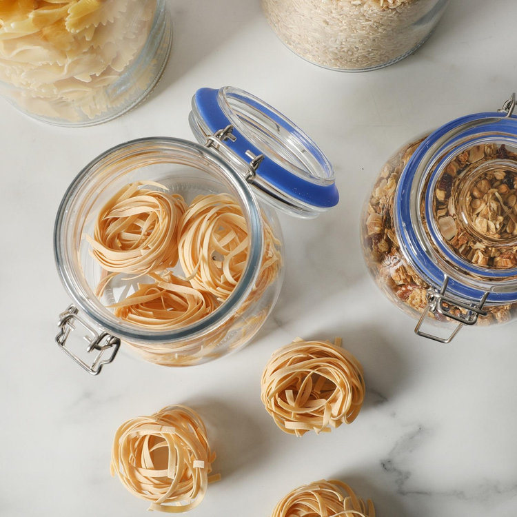 Sur La Table, Lyon Court 4-Piece Canister Set with Airtight