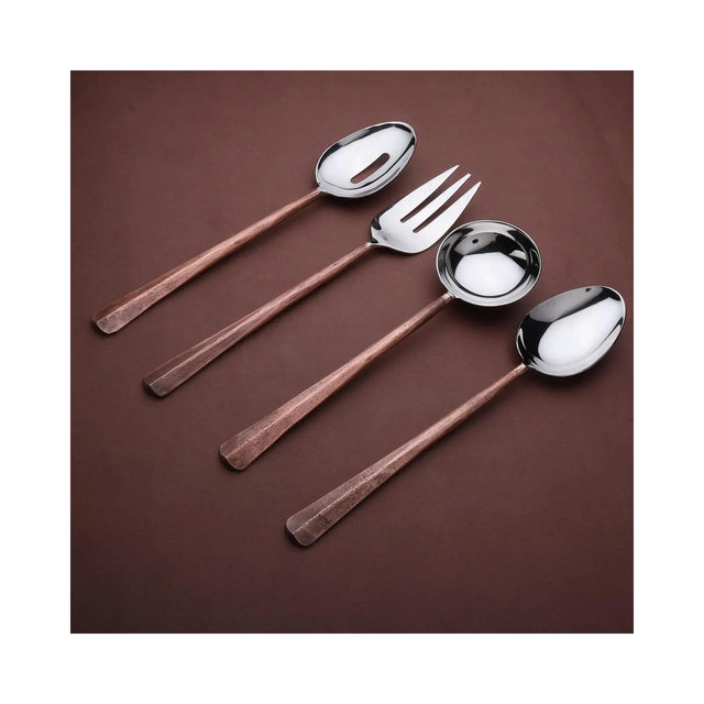 Ridge Antique Copper Hostess Serving 4 pc. Set