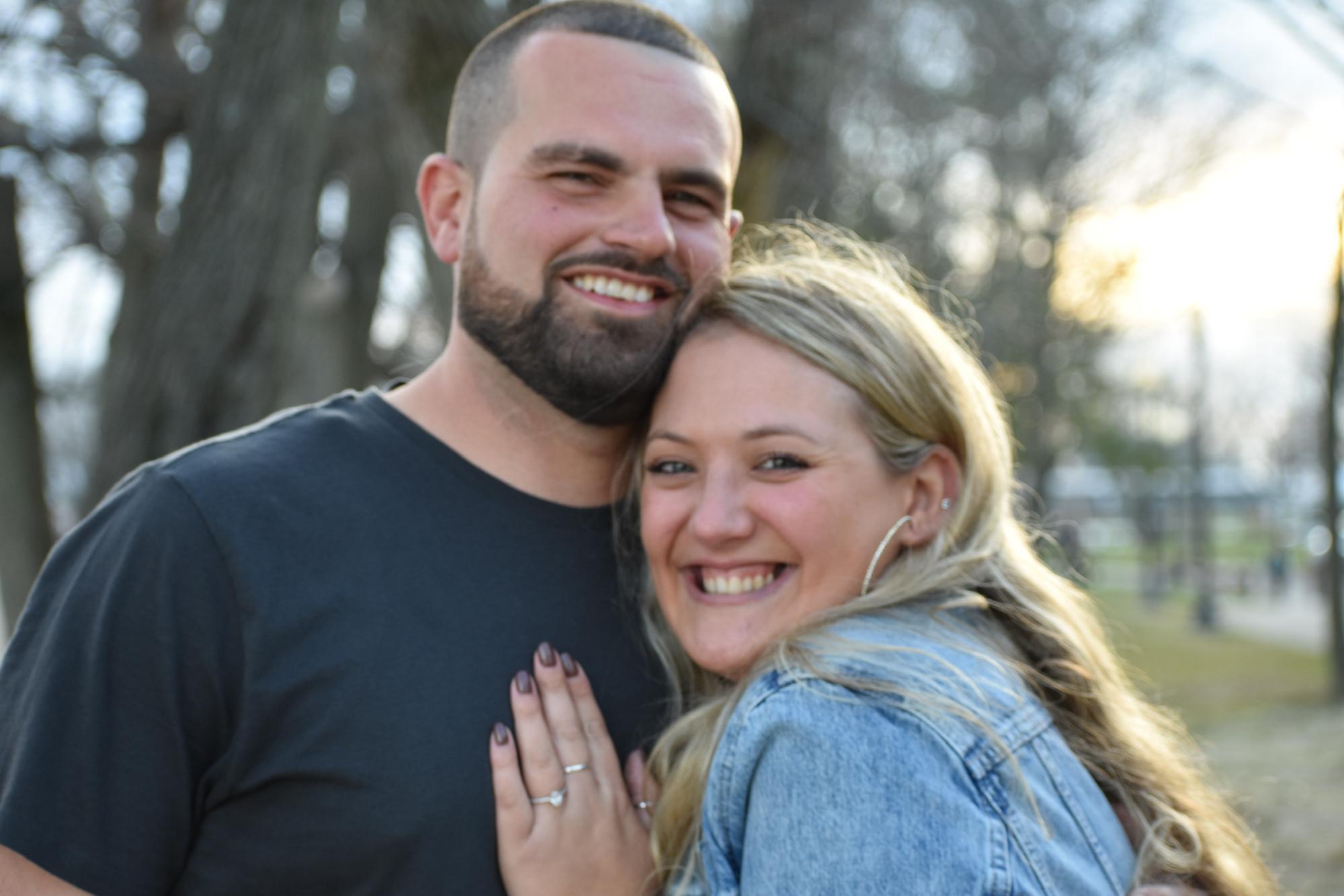 CHEESING HARD because I SAID YES 💍