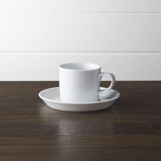 Verge Espresso Cup and Saucer, Set of 4