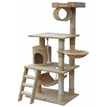 Go Pet Club Cat Tree, Brown, F49