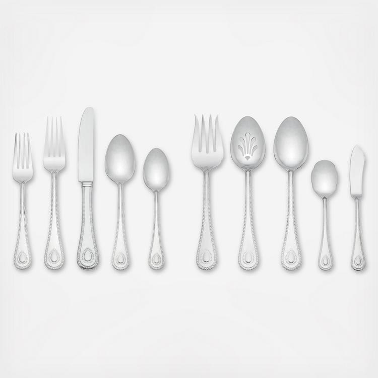 French Perle Scallop 65-Piece Flatware Set – Lenox Corporation