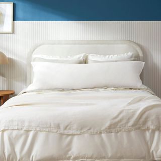 Vintage Linen Body Pillow Cover