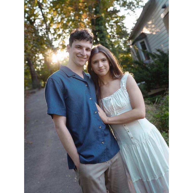 From our engagement photos at Manor Park