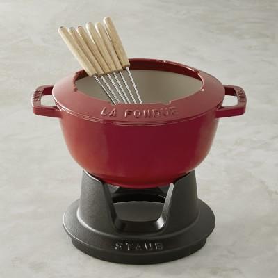 Staub Cast-Iron Essential Fondue Pot