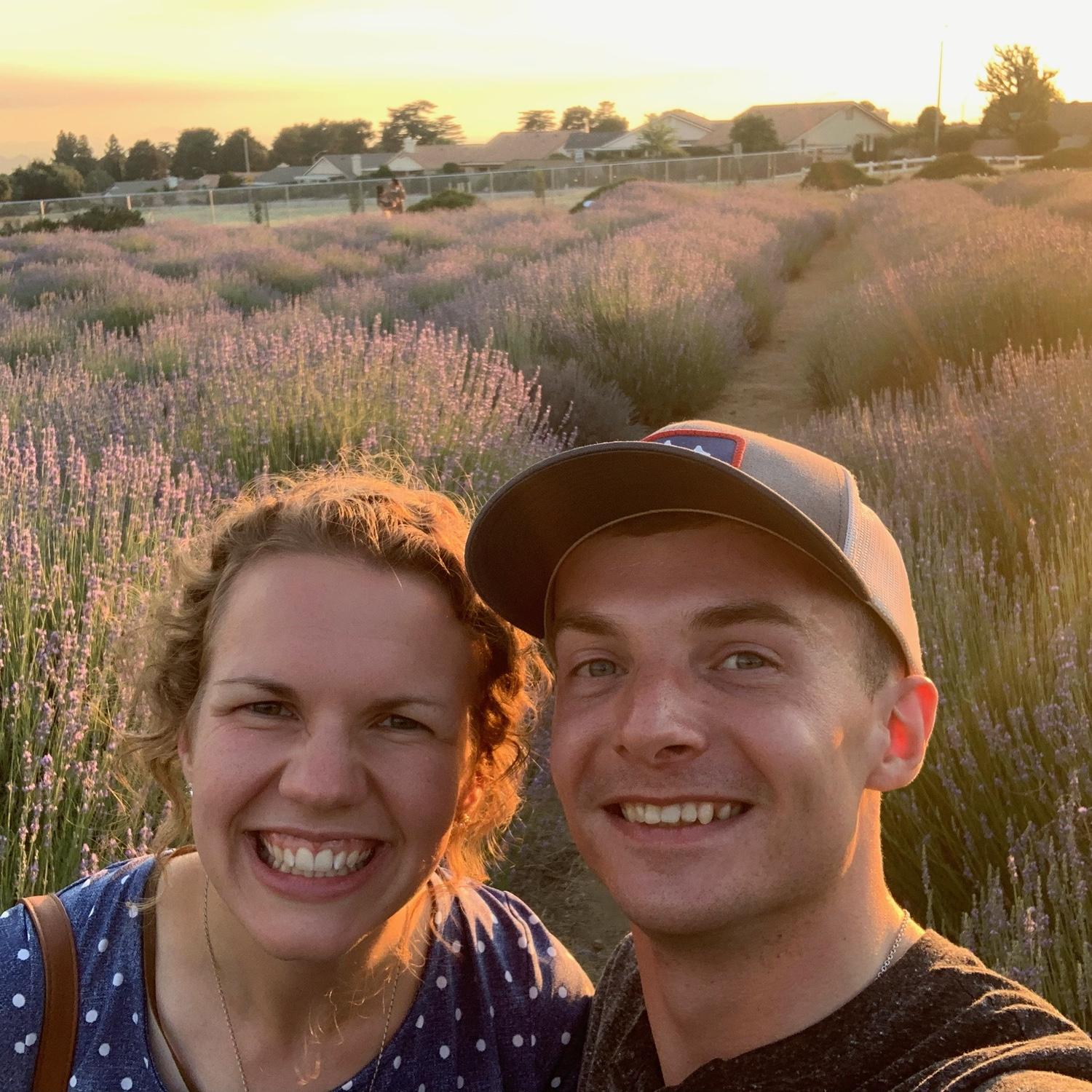 The first date date. Lavender fields! AKA the time that Emily "accidentally?" asked Brendan out.