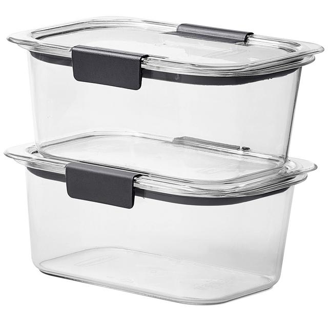 Rubbermaid Brilliance Food Storage Container (4.7 Cup, 2-Pack)