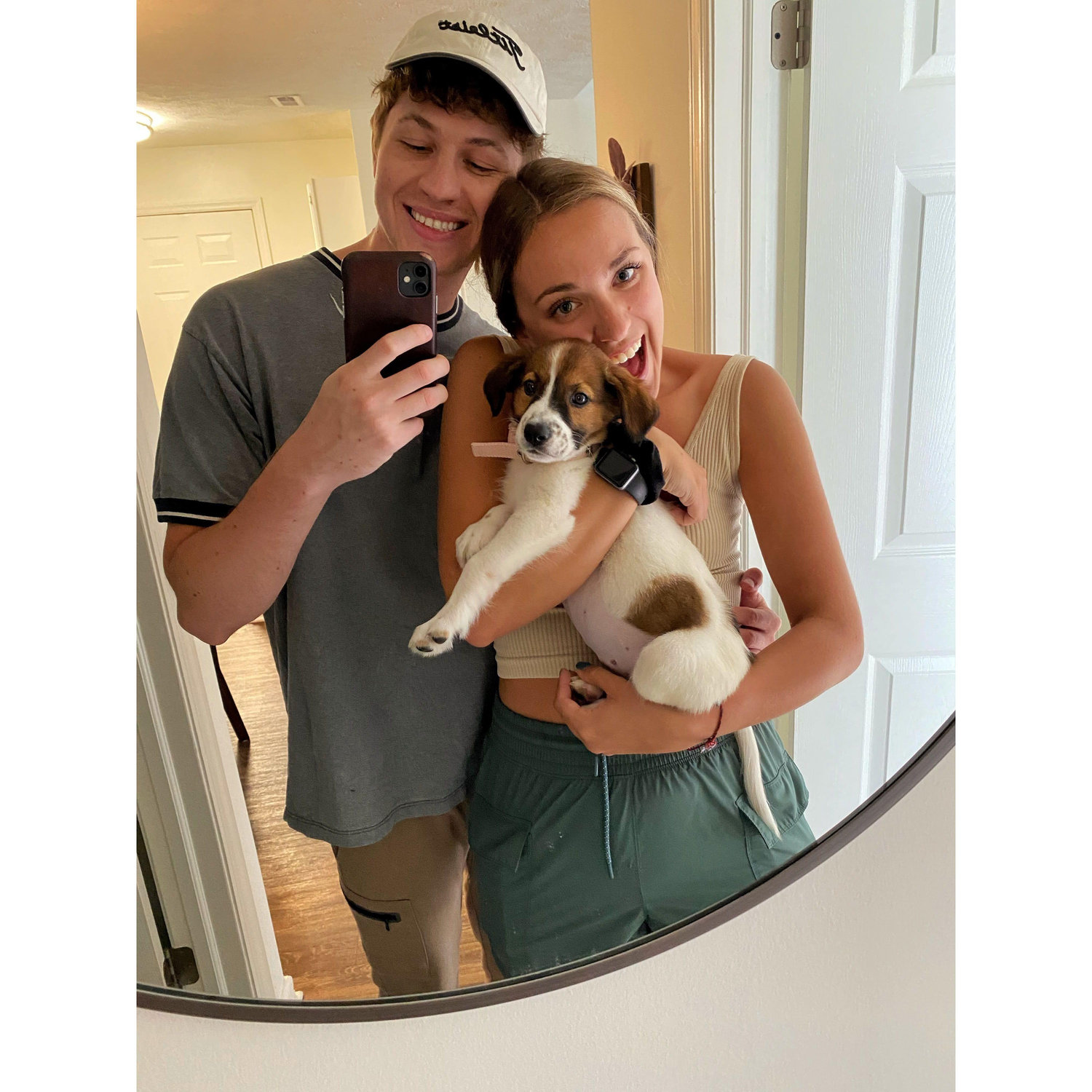 August 11, 2022 - The day we adopted our River girl and officially became dog parents