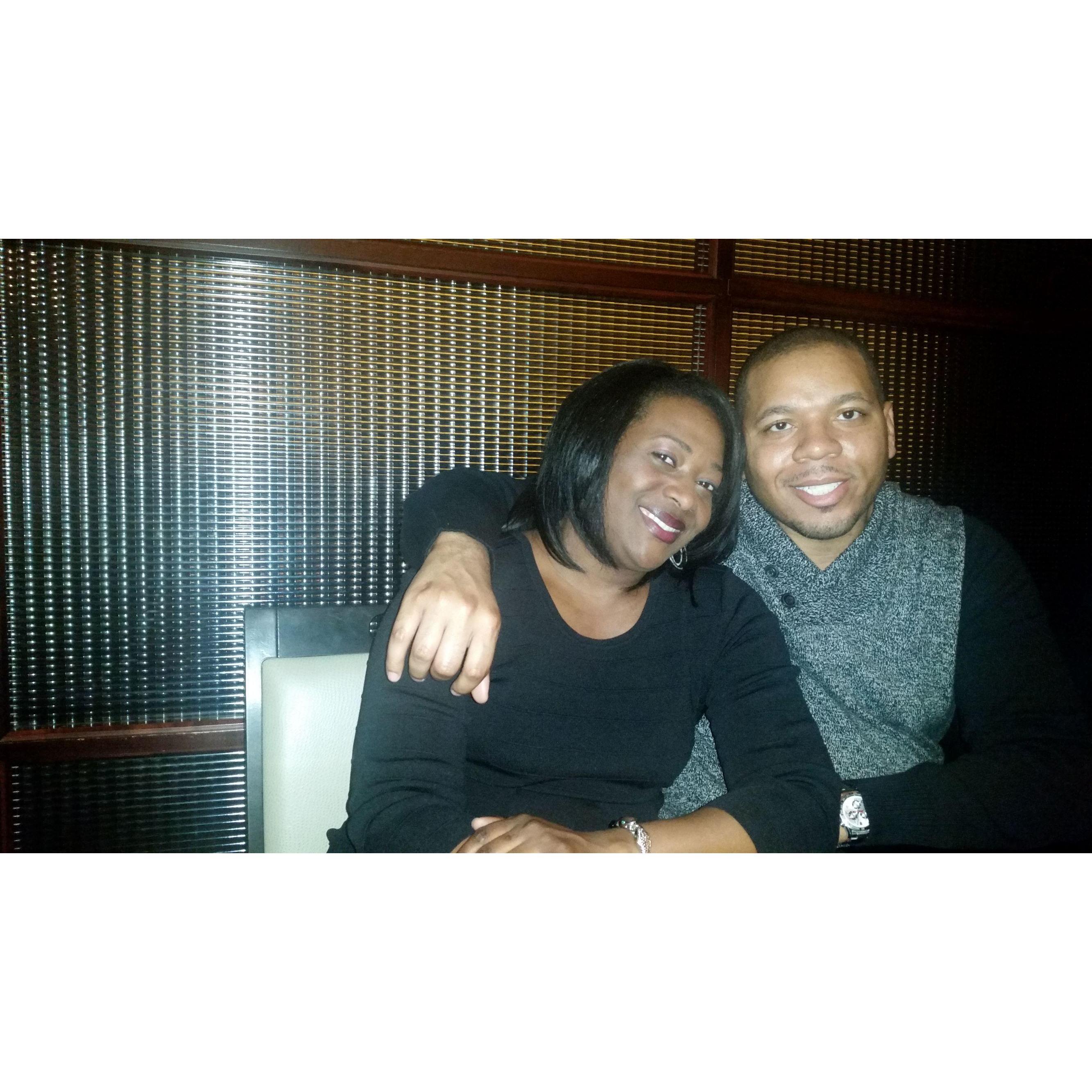 My 1st bday with Brandon 2015