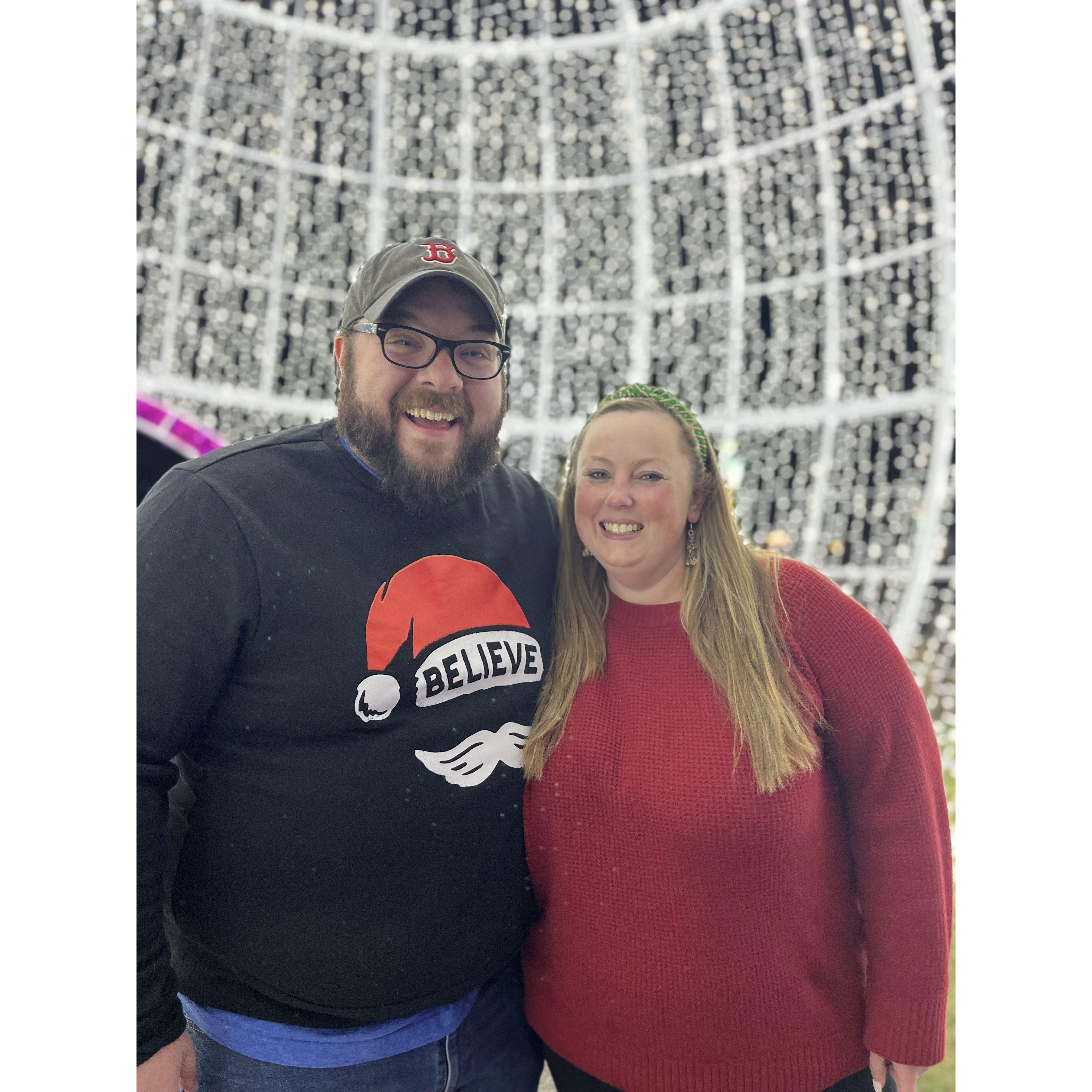 Christmas lights at LaBelle Lights