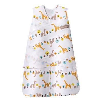 HALO SleepSack 100% Cotton Swaddle - Jungle Giraffe - Small