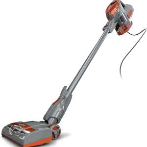 Shark HV302 Rocket Pet Corded Stick Vacuum, Lightweight with Swivel Steering for Carpets & Hard Floors, Converts to Hand Vacuum, Includes Crevice Tool, Pet Multi-Tool & Precision Duster, Orange