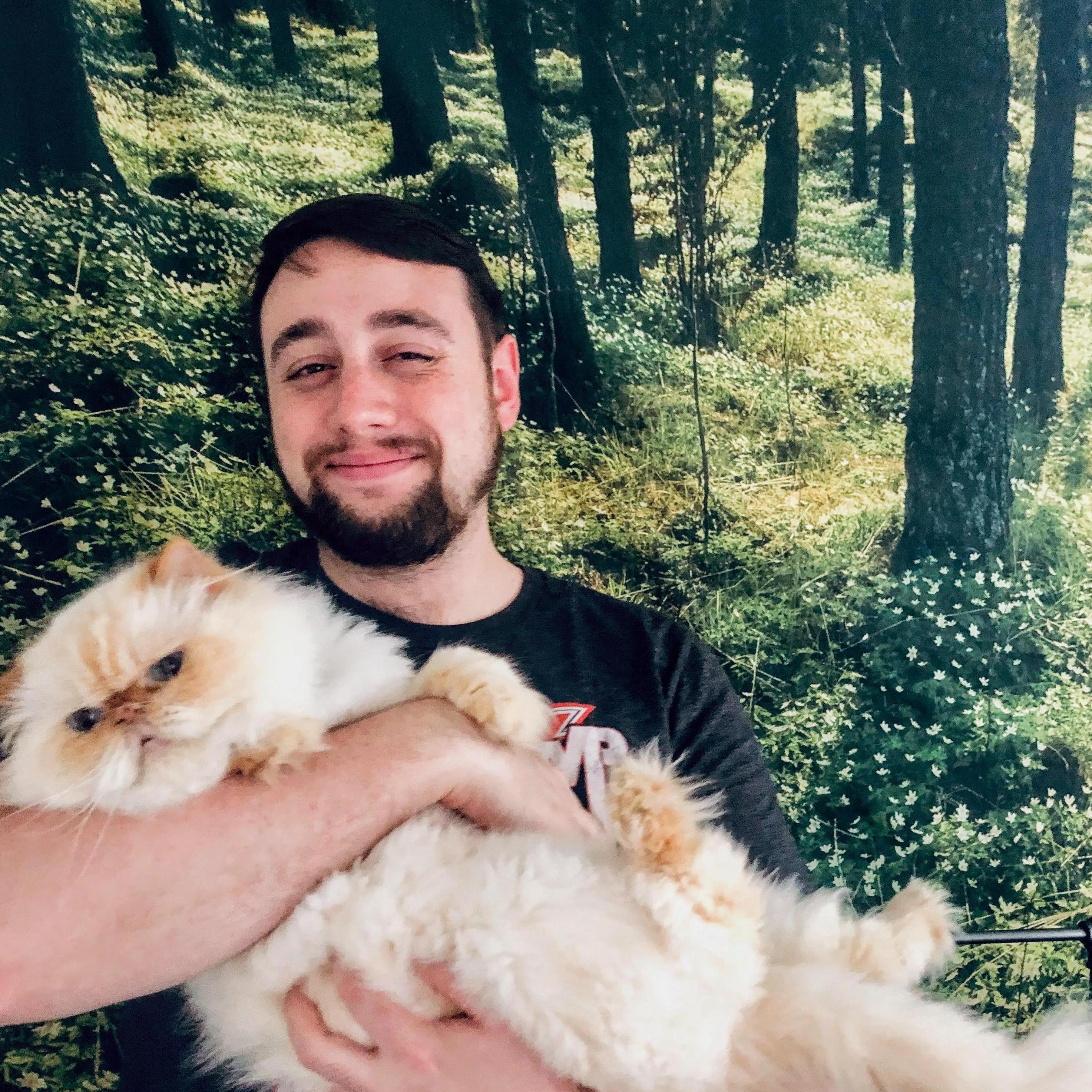 world's best cat-dad