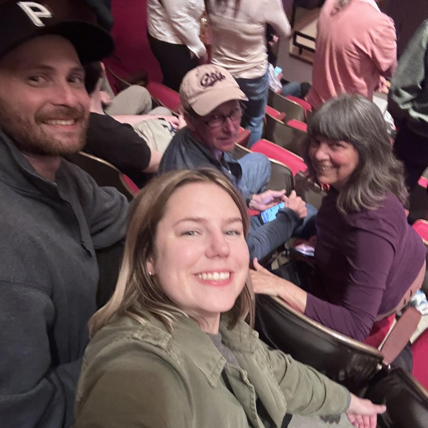 Concert with Jackie's parents in Portland - May 2024.