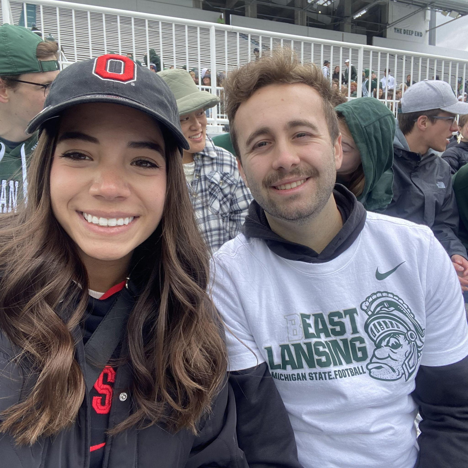 MSU vs OSU football game, 2022.