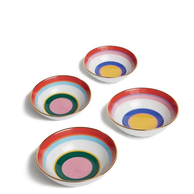 Gelato Cup Set Of 4Rainbow Mix in Porcelain