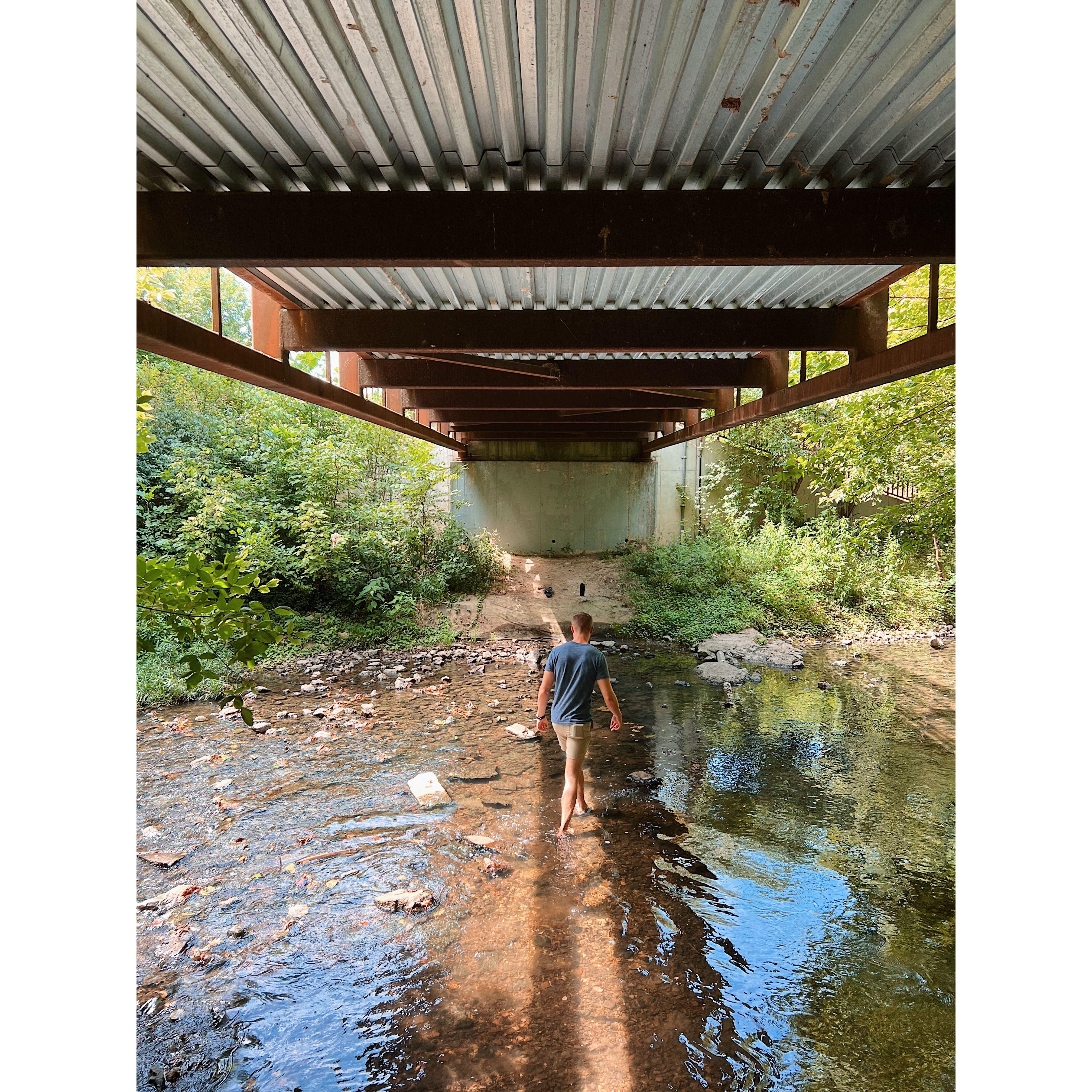 I always wanted someone to go creeking with