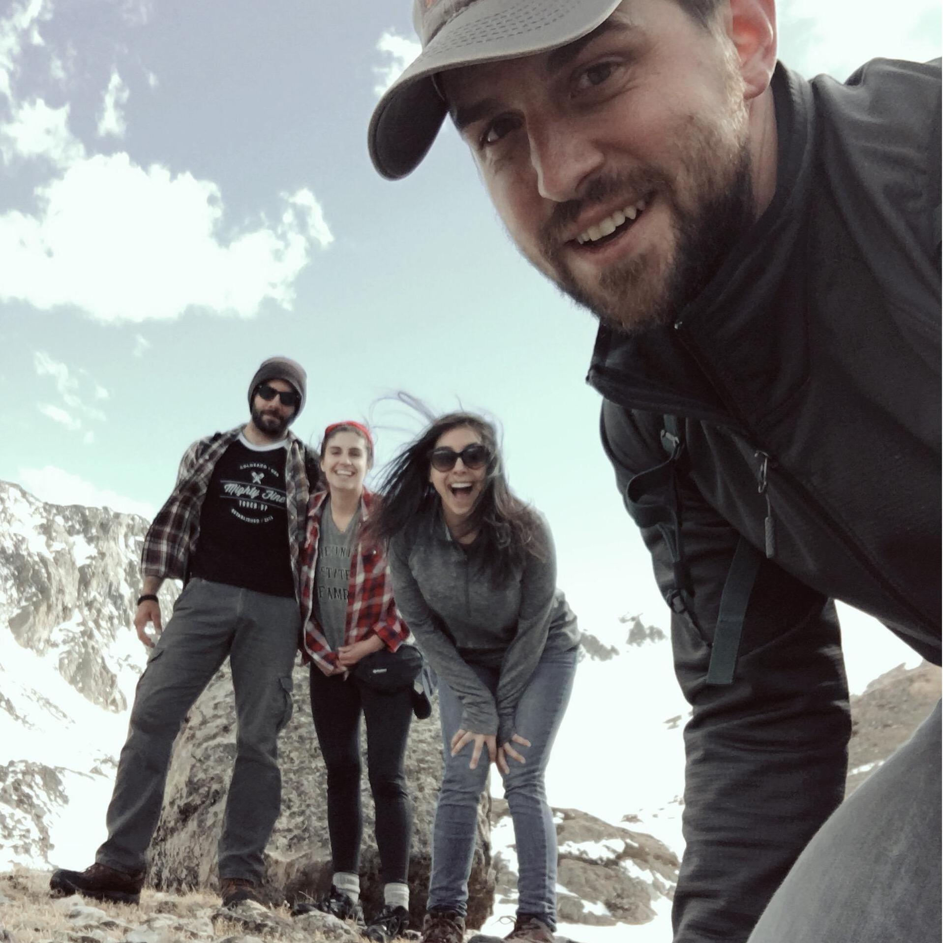 12,000 ft hikes are better with friendly support.