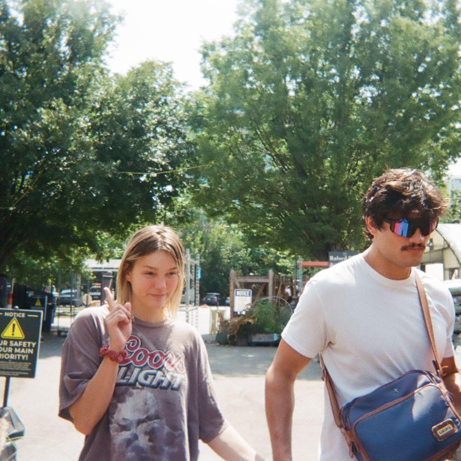 Carter & Makayla enjoying a day off on tour in Nashville