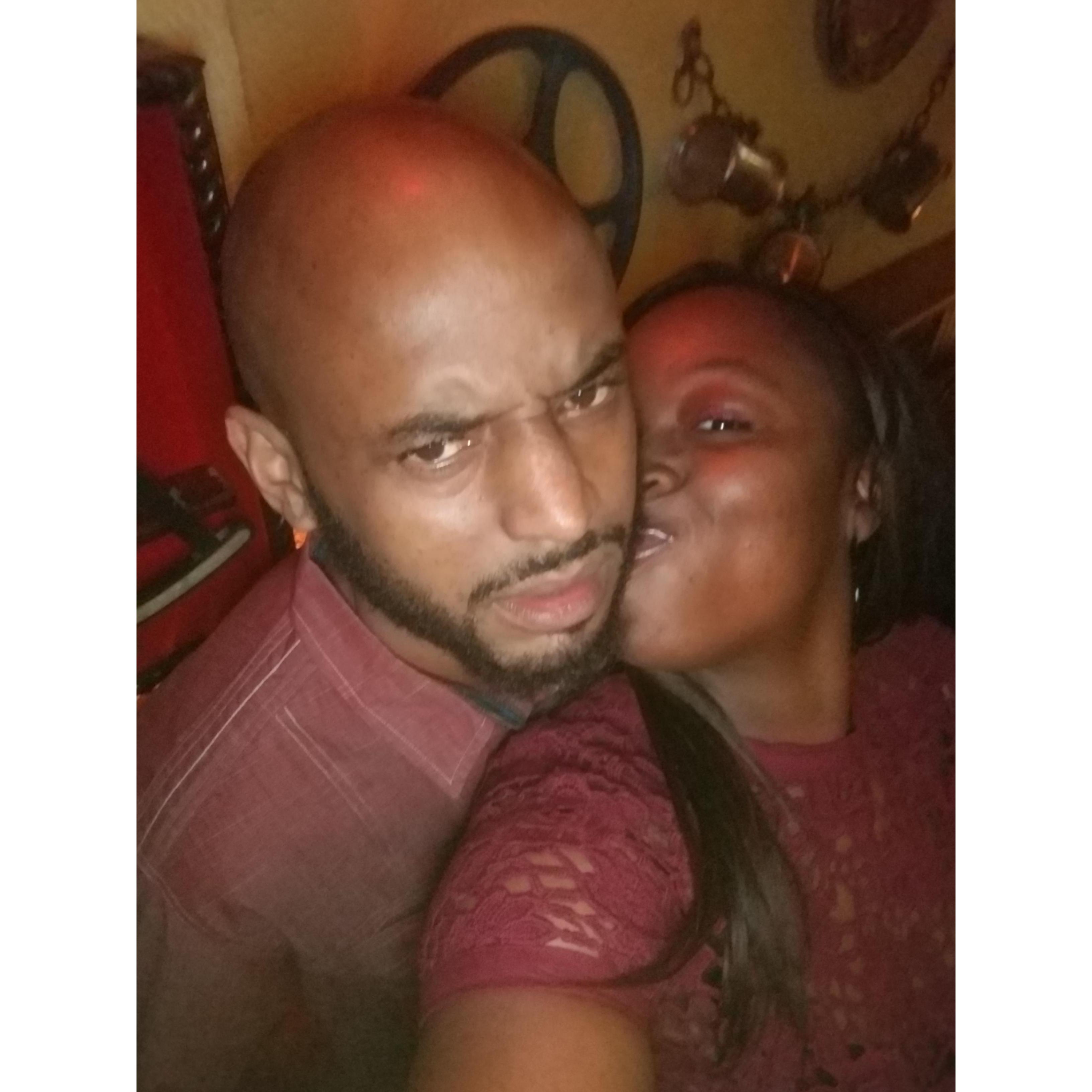 We are so silly (more him than me)!