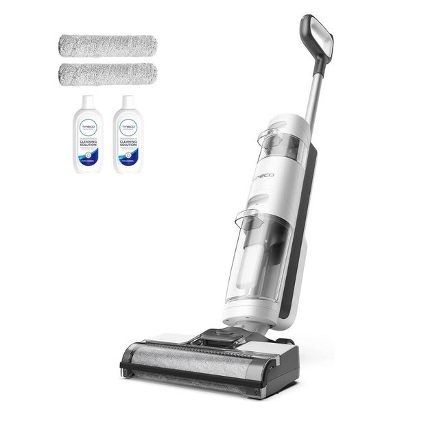 Tineco iFLOOR 3 Breeze Complete Wet Dry Vacuum Cordless Floor Cleaner and Mop One-Step Cleaning for Hard Floors