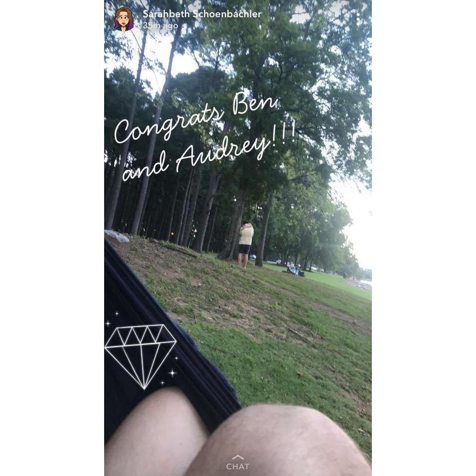 When he proposed!