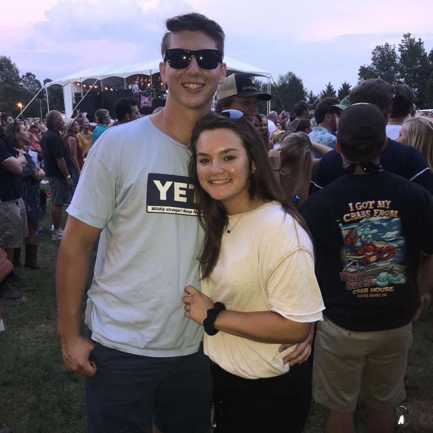The first of so many country concerts.