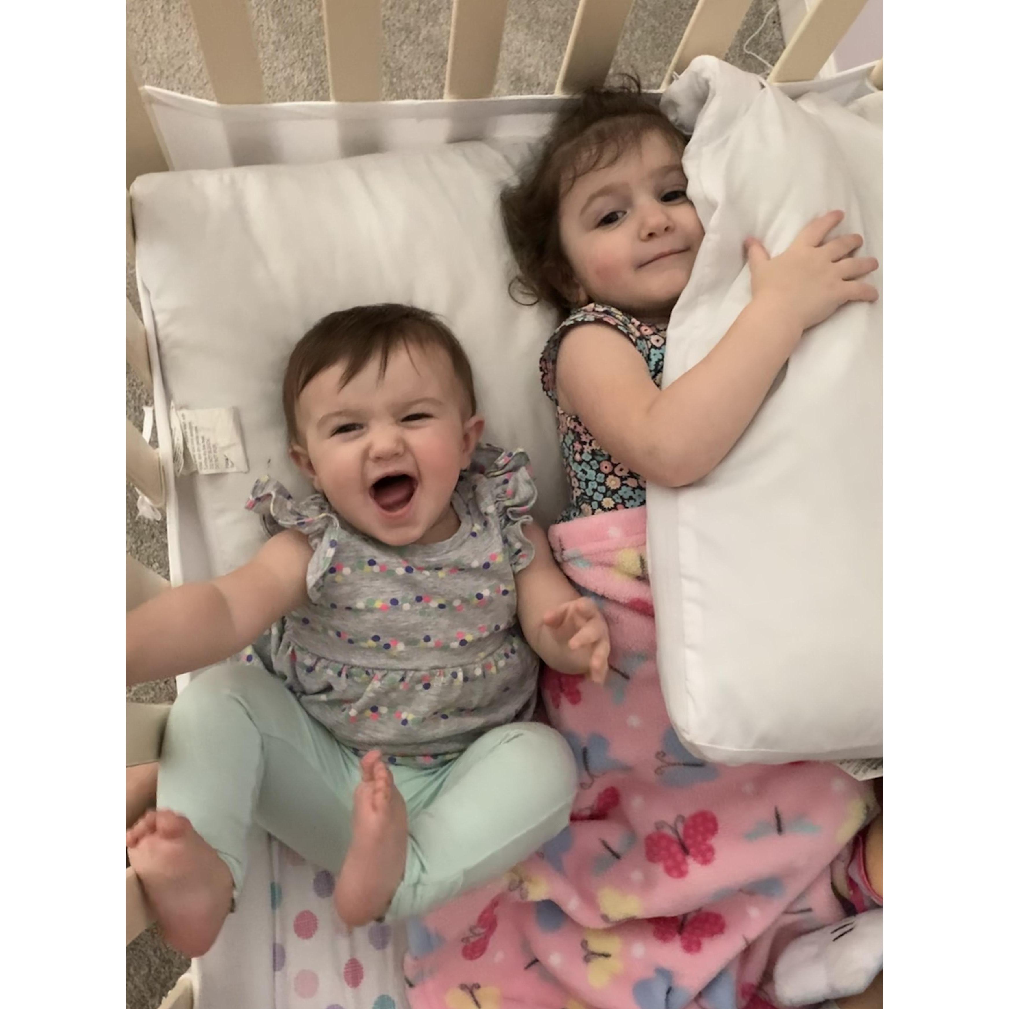 Our sweet girls!