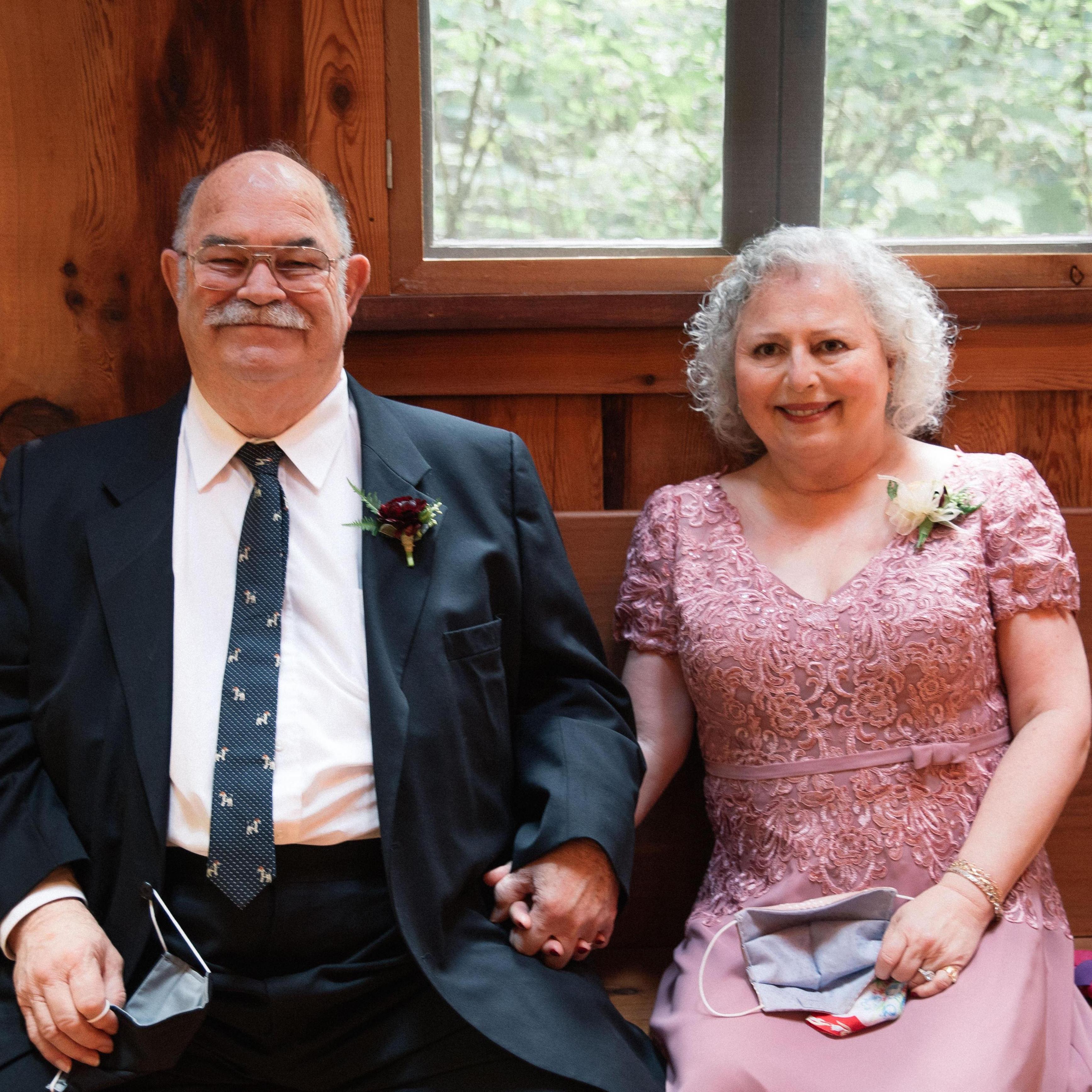 These two lovebirds just celebrated 50 years of marriage. We'd love to share this (other portraits) of them. (Picture A+D)