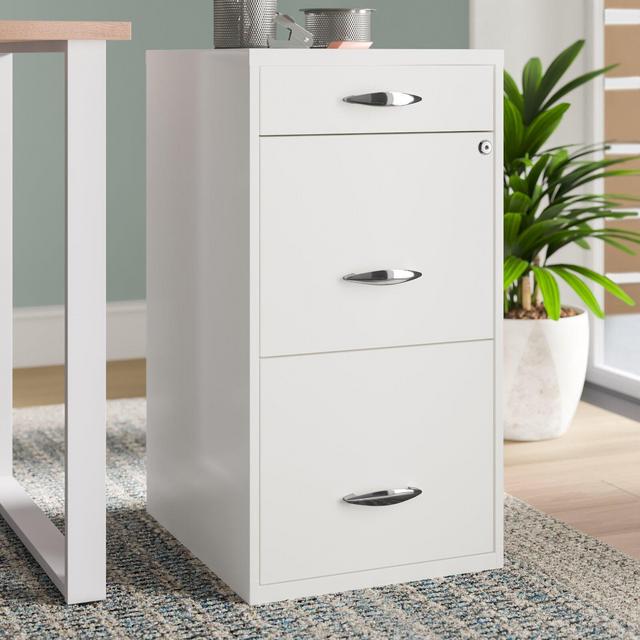 Bottomley 14.25'' Wide 3 -Drawer Steel Vertical Filing Cabinet