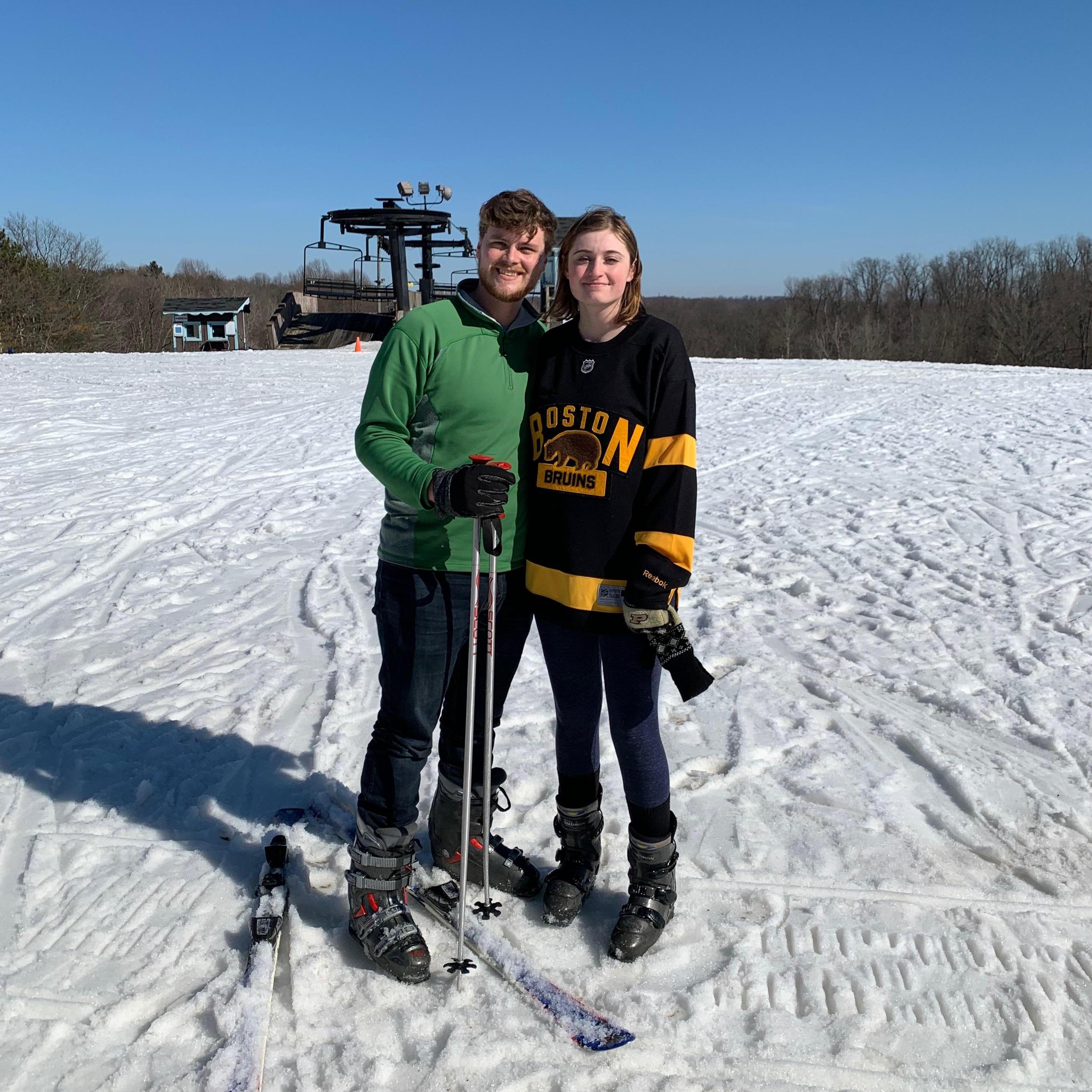 Skiing in Michigan