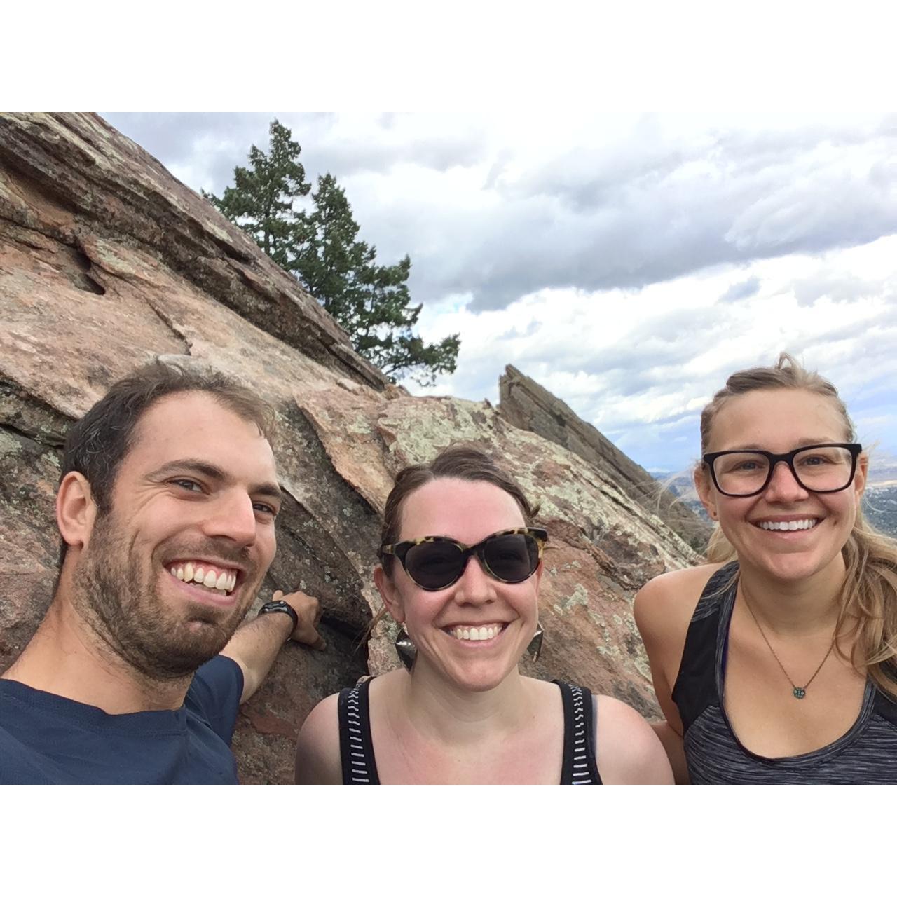 Hiking in Boulder with Mary Beth