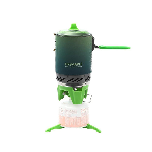 Fire-Maple Fixed Star X2 Backpacking and Camping Stove System Outdoor Propane Camp Cooking Gear Portable Pot Jet Burner Set Ideal for Hiking, Trekking, Fishing, Hunting Trips and Emergency Use