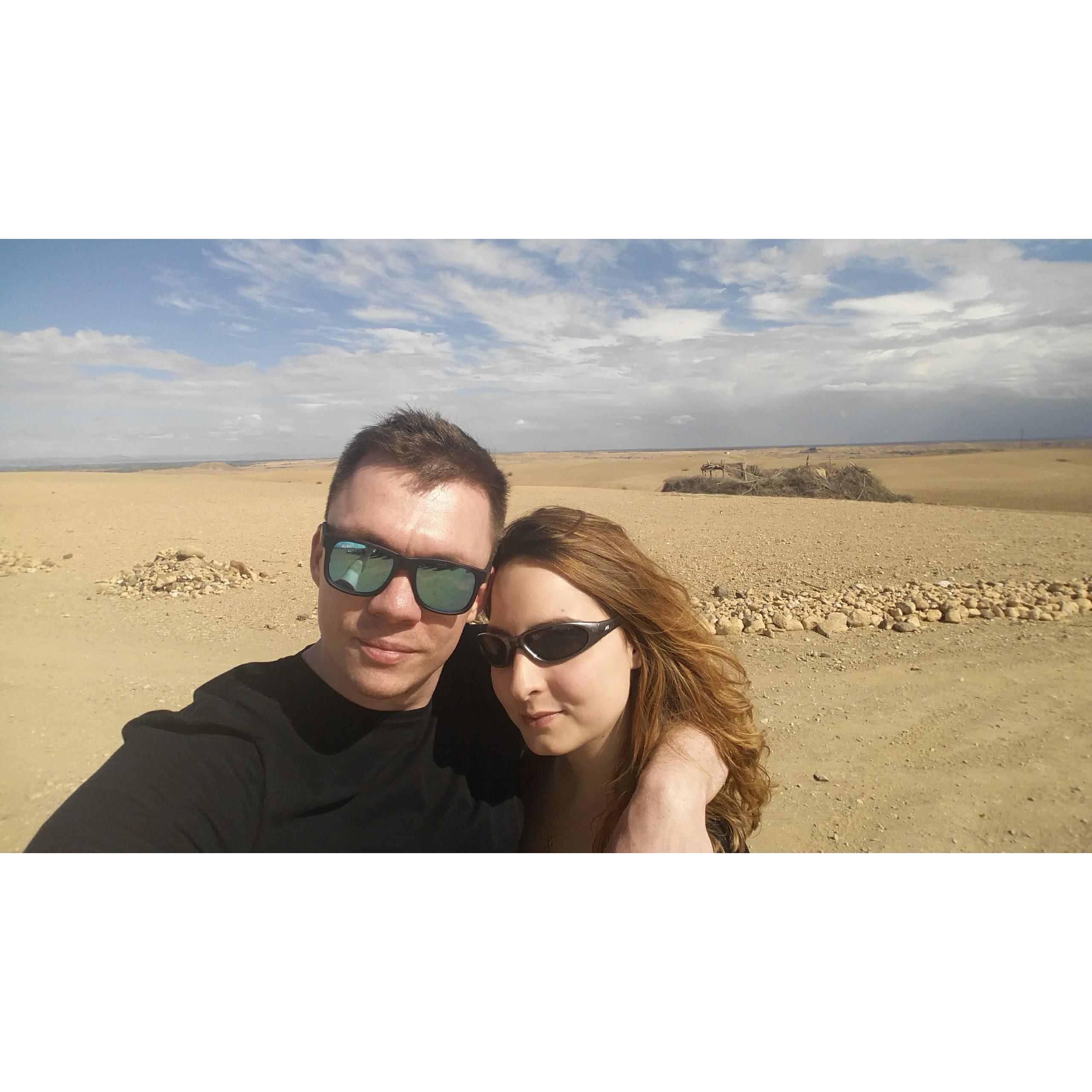 Same holiday in Morocco but in a different place! Yes, yes, it's possible 😎!