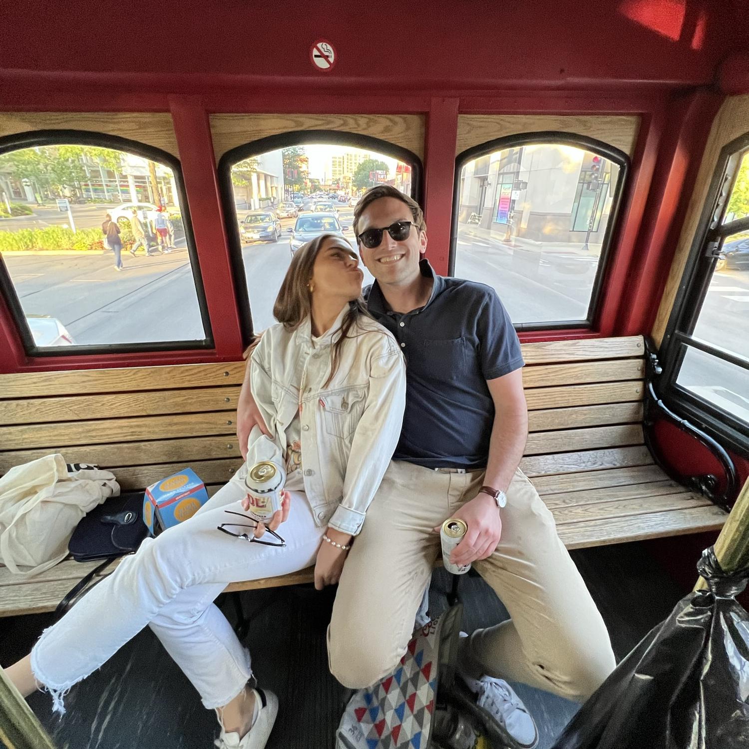 Timmie's 28th Birthday on a Chicago Trolley