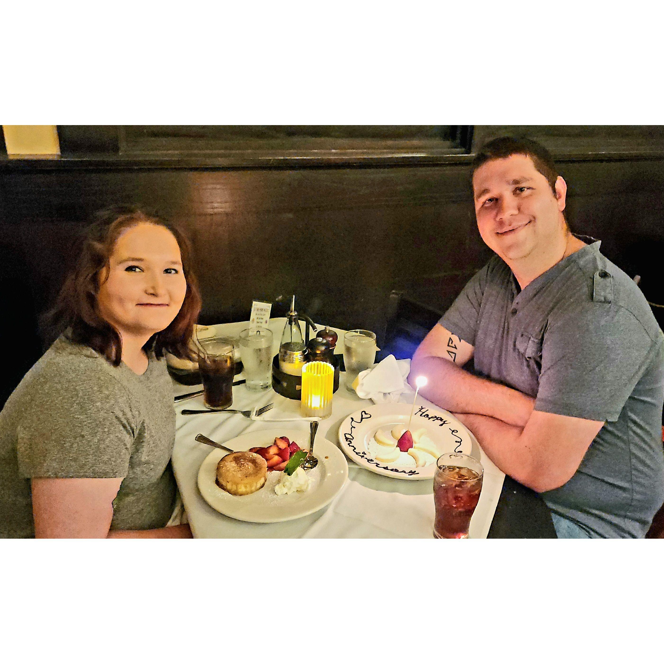 Anniversary dinner @ Maggianos 
July 14th, 2023