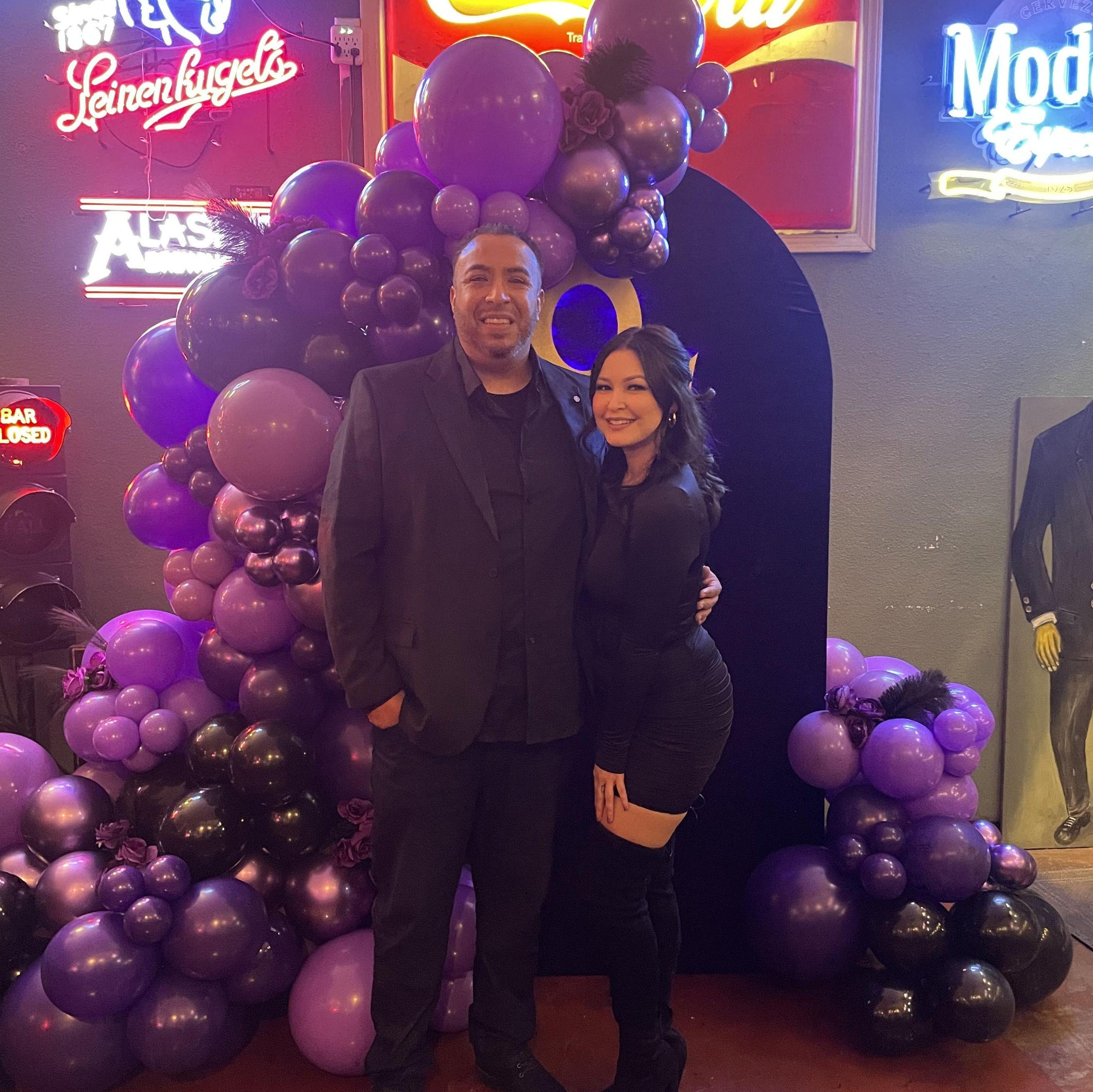 Gabe's 40th! Prince vibes, always