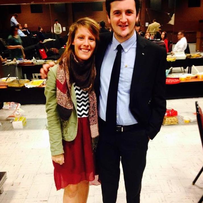 One of our first events together.