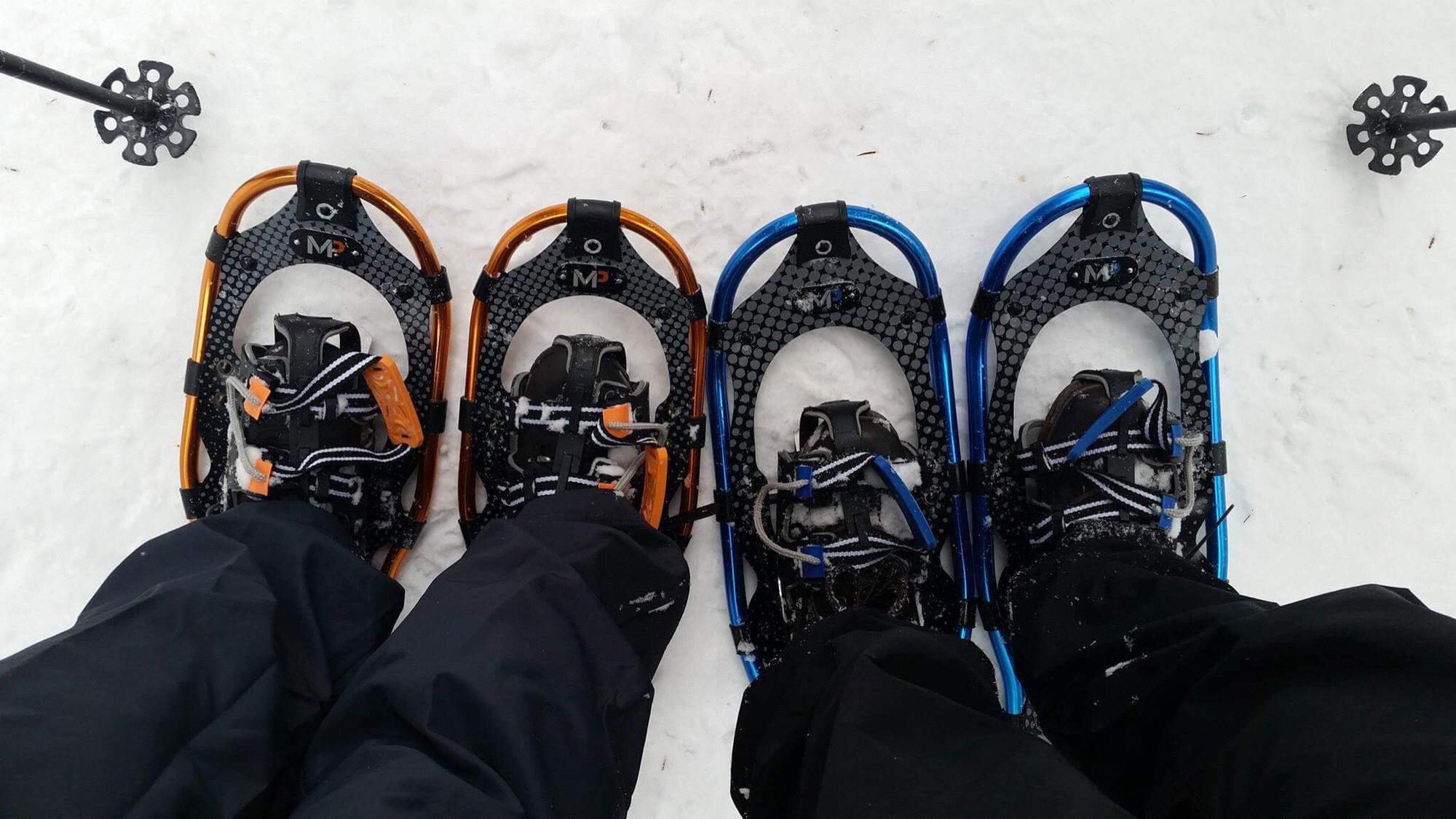 Snowshoeing adventures at White Pass.