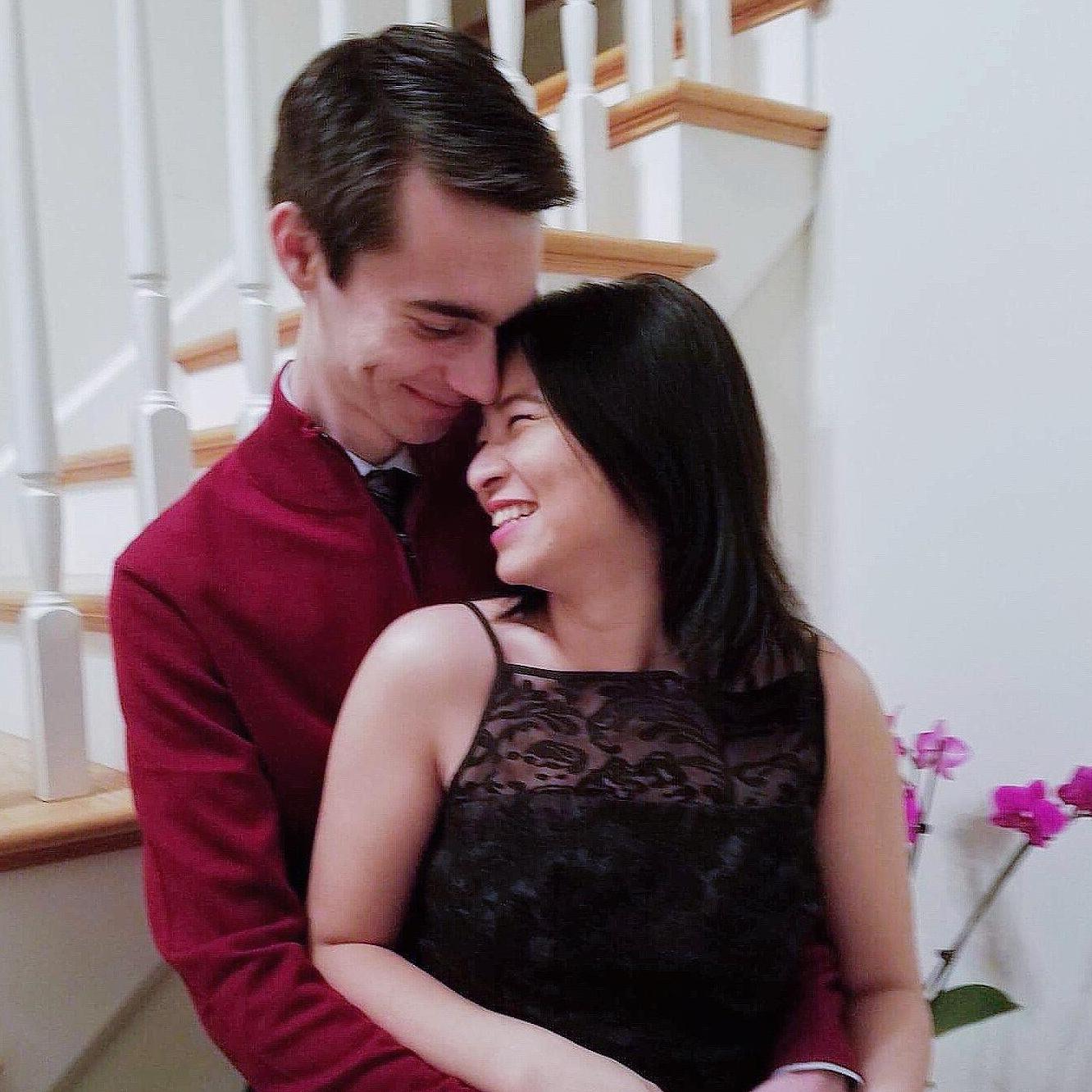 December 20th, 2019 - exactly one year before he proposed, Luke gifted Stephanie a promise ring