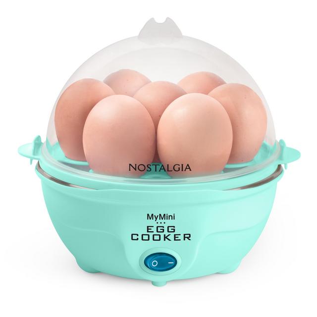 Nostalgia MyMini Egg Cooker, Teal