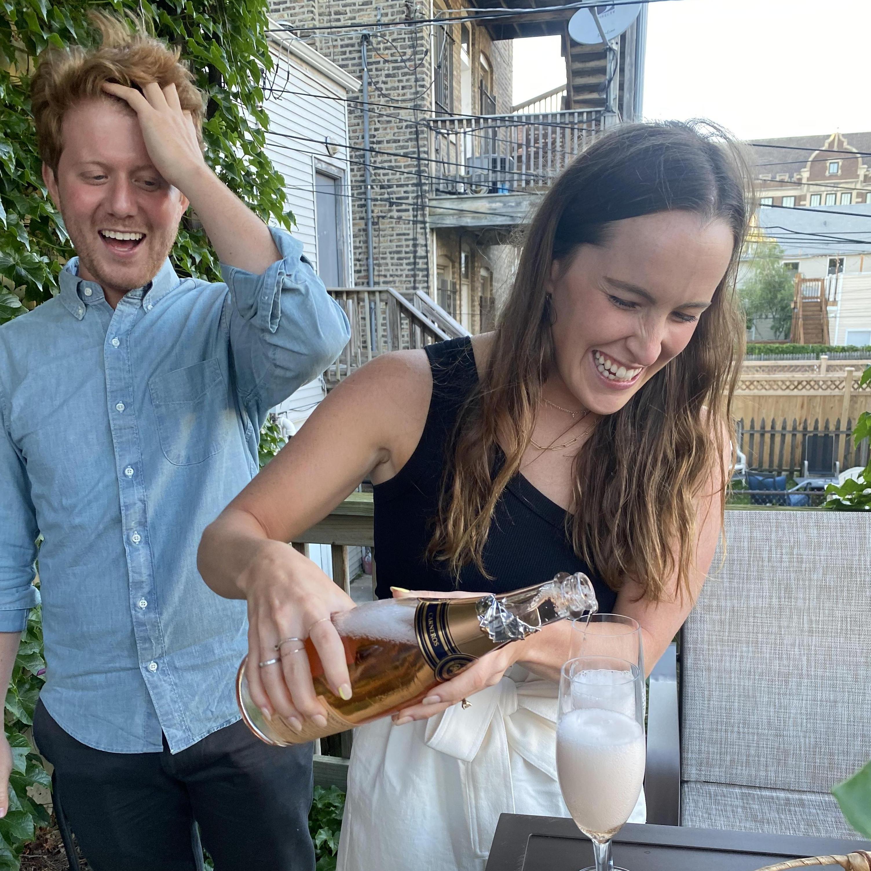 Post engagement celebrations