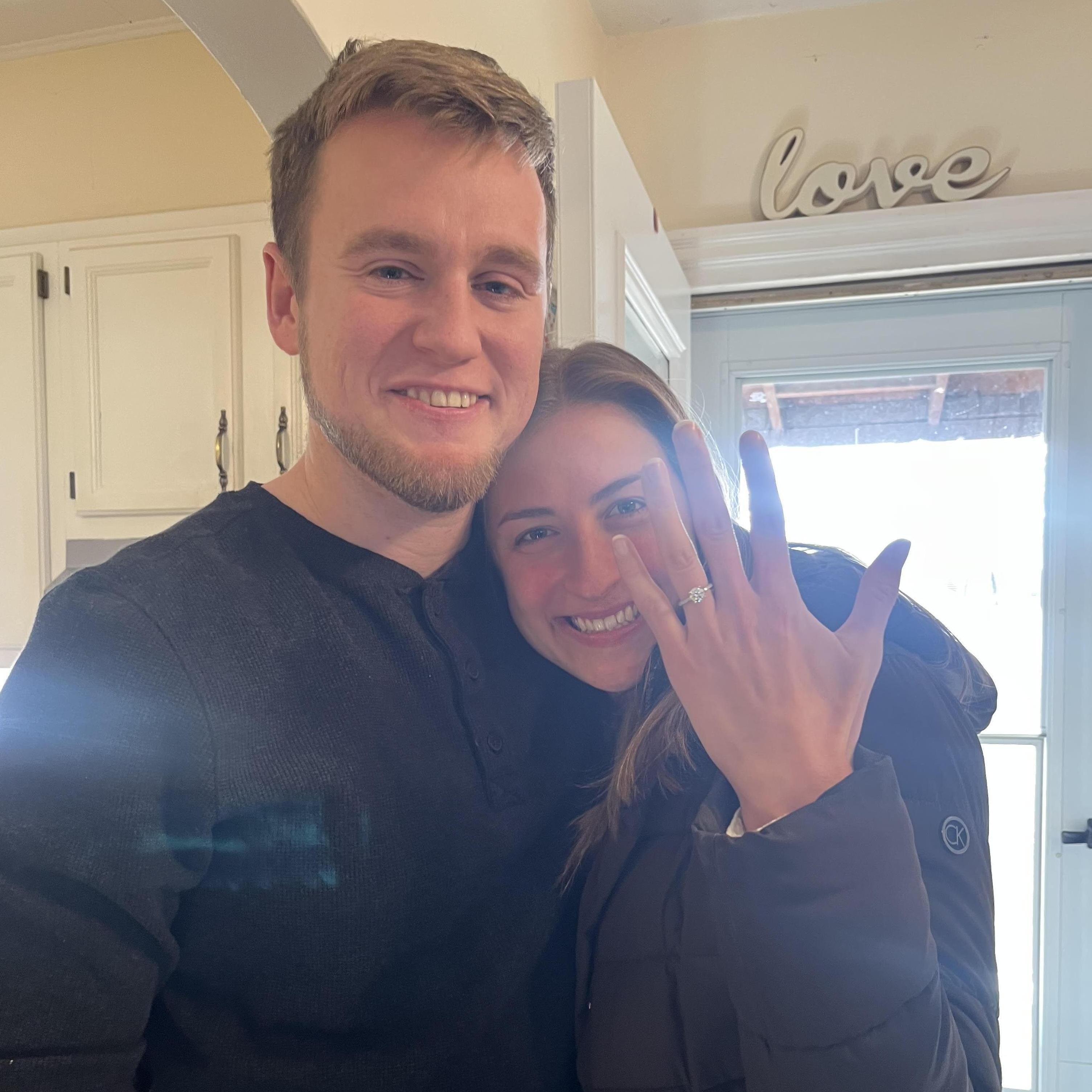 Our first day as an engaged couple. January 1, 2025 <3